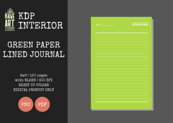 Evaluating KDP Green Paper Lined Journal 4 for Low-Content Publishing