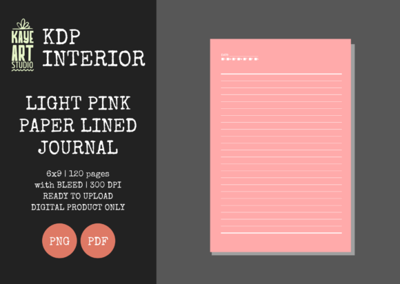 Evaluating KDP Light Pink Paper Lined Journal 3 for Low Content Publishing