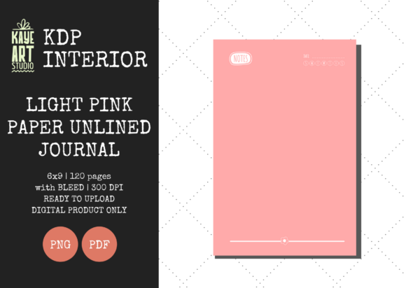 Evaluating the KDP Light Pink Paper Unlined Journal for Low-Content Publishing
