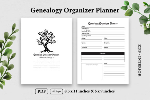 Genealogy Organizer Planner: Streamline Your Research