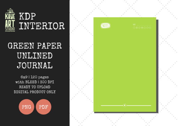 KDP Green Paper Unlined Journal: A Practical Guide for Low-Content Publishers