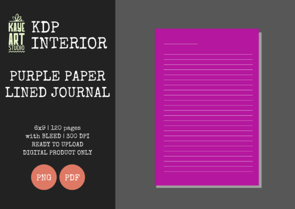 KDP Purple Paper Lined Journal 2: Streamlining Your Low Content Publishing Workflow