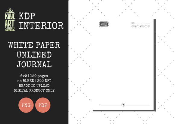 KDP Unlined Journal: Streamline Your Low Content Business