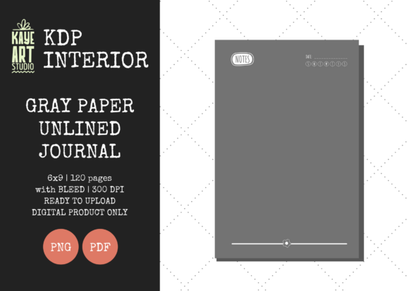 Mastering KDP Gray Paper Unlined Journals: A Complete Guide to No-Content Publishing
