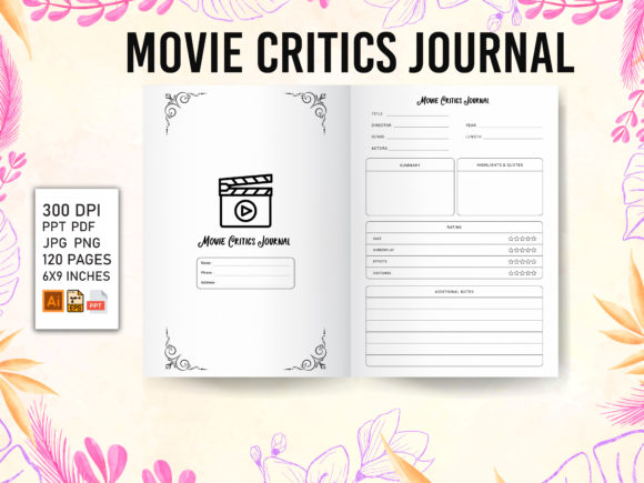 Movie Critics Journal - KDP Interior: A Strategic Asset for Low-Content Publishing